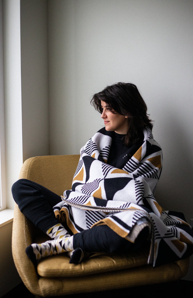 Envie Throw Blanket by Seek & Swoon