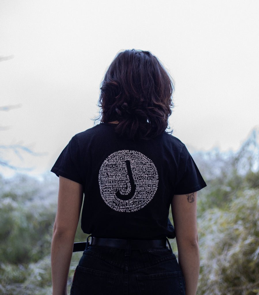 Women's Jupiter Word Cloud Tee